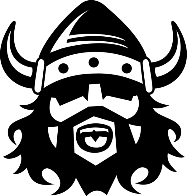 Battle Of Scandinavia Ii Qualifier - Viking Clipart Black And White (600x631), Png Download