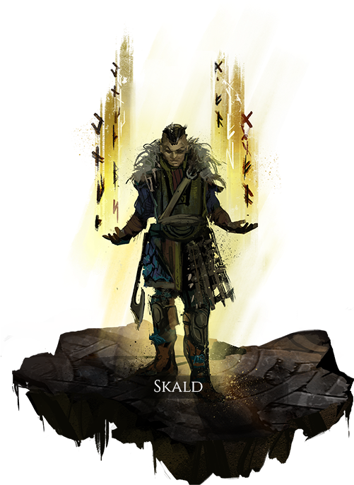 Camelot Unchained Norse Projects, Vikings, World, The - Viking Skald (500x721), Png Download