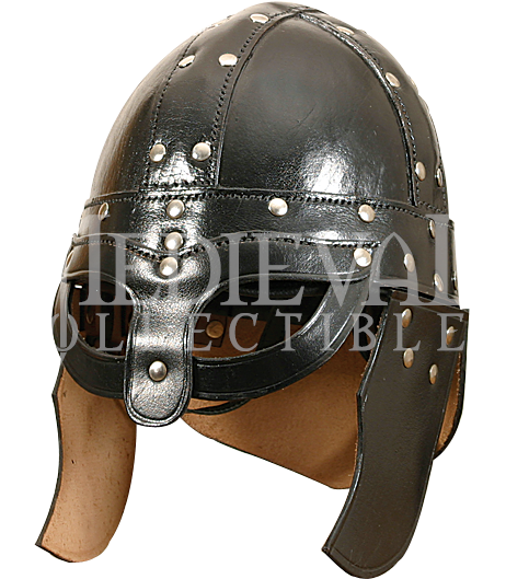 Leather Viking Helmet (554x554), Png Download