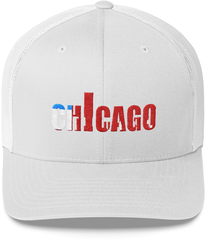 Chicago Trucker Cap - Trucker Cap White (1000x1000), Png Download