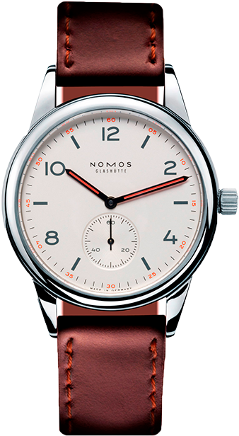 Club Automat Fondo Abierto Esfera Blanca Acero, - Nomos Glashutte Club Automat (700x700), Png Download