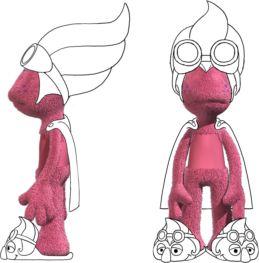 Friend Took His Masterfull Sketches And Developed Them - Abby Flying Fairy School Super Fairy (854x867), Png Download
