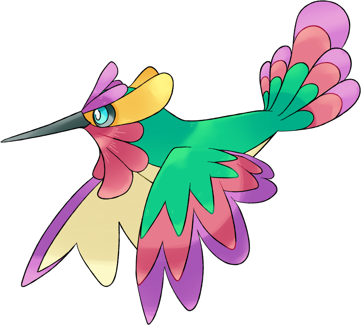 Hummingflair By Faux Region - Pinterest (1280x1219), Png Download