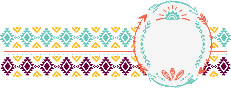 Tribal Print Png Clip Art Free Stock - Tribal Banner (803x370), Png Download