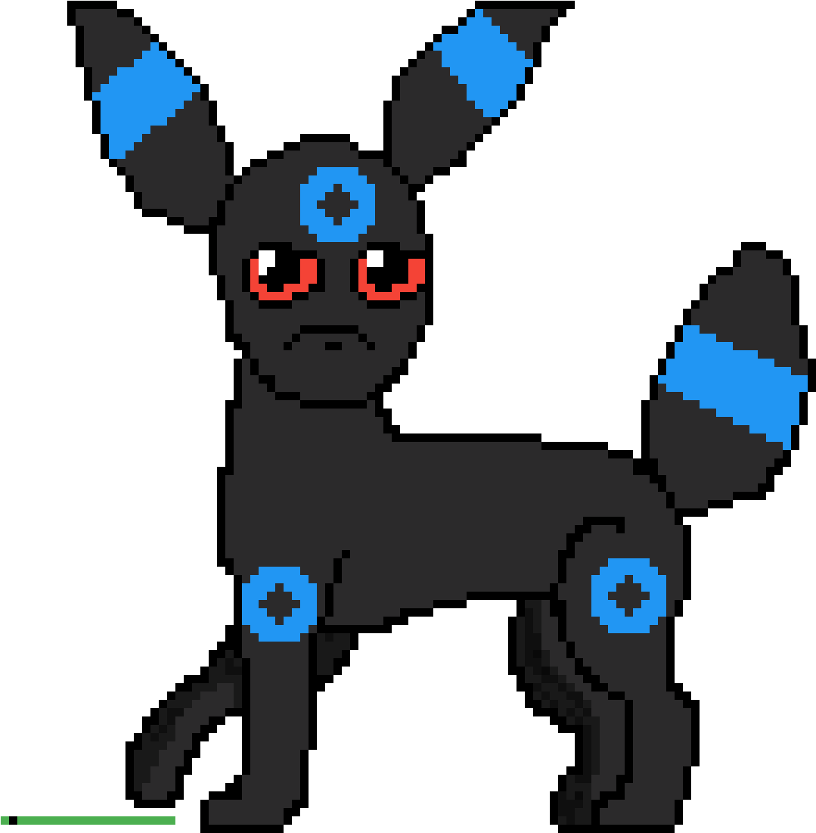 Shiny Umbreon - Art (1200x1200), Png Download