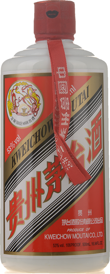 Kweichow Moutai Flying Fairy 53% Abv With 2 Shot Glasses, - Kweichow Moutai Flying Fairy 43% (369x916), Png Download