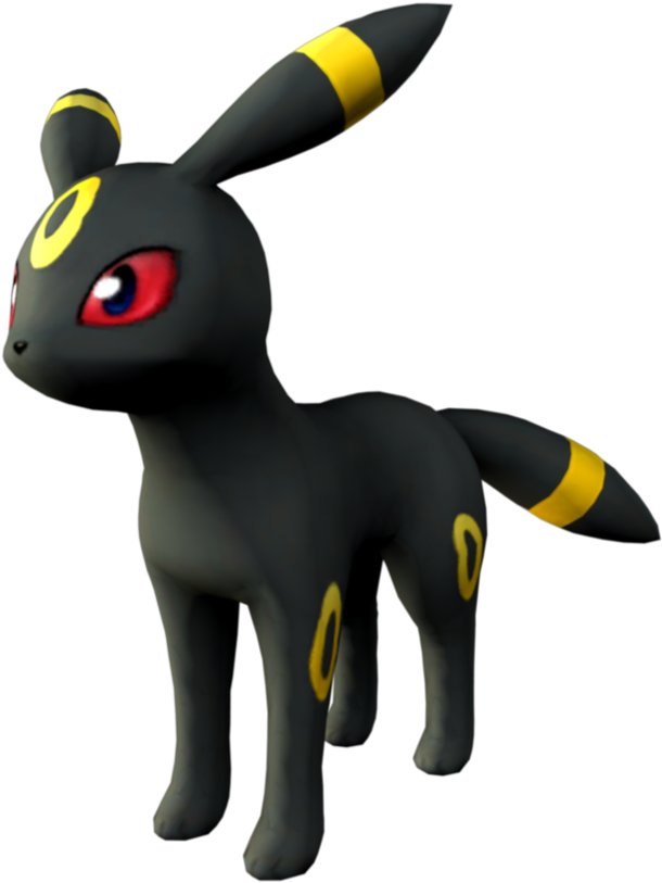 Pictures Of Umbreon Evolve - Pokemon Colosseum Umbreon Png (894x894), Png Download