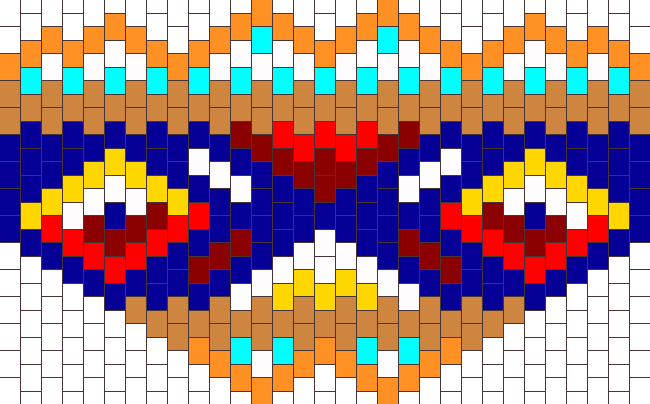 Tribal Kandi Mask - Motif (650x404), Png Download