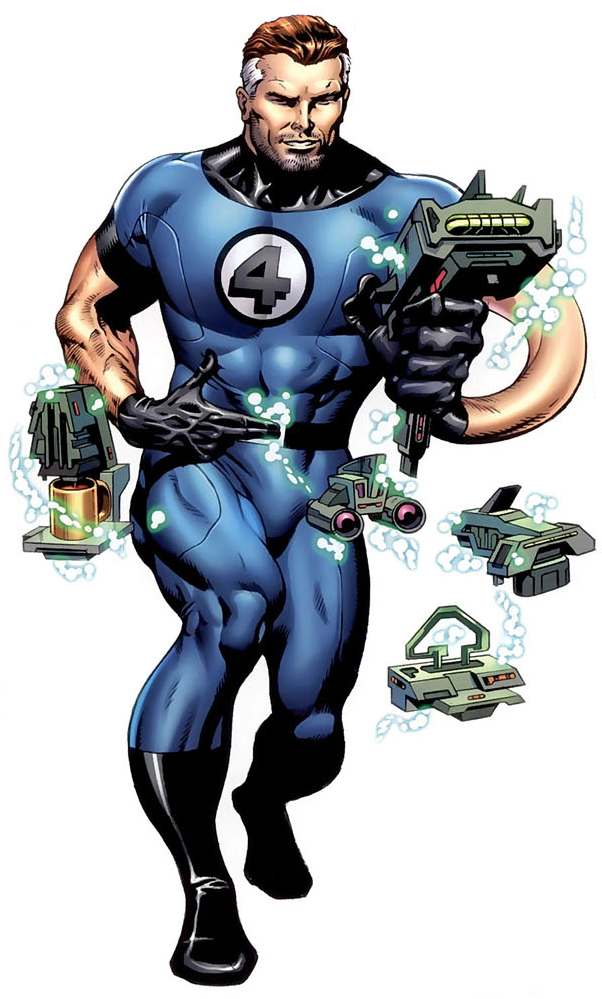 Reed Richards - Dale Eaglesham Fantastic Four (650x1000), Png Download
