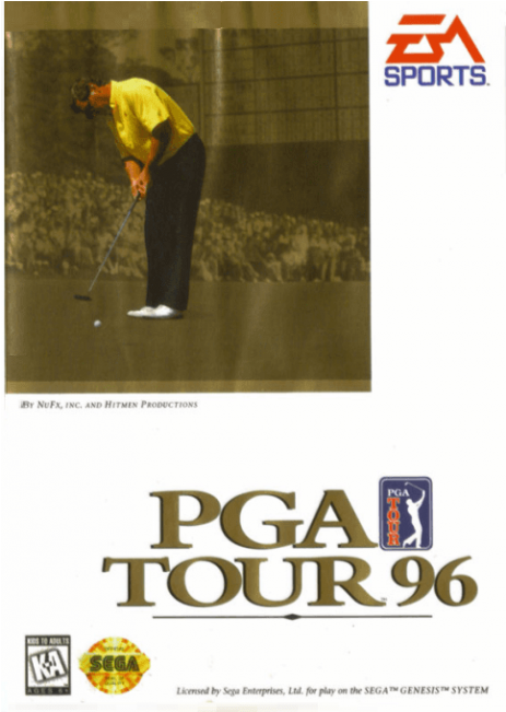 Pga Tour - Sega Pga Tour 96 (650x650), Png Download