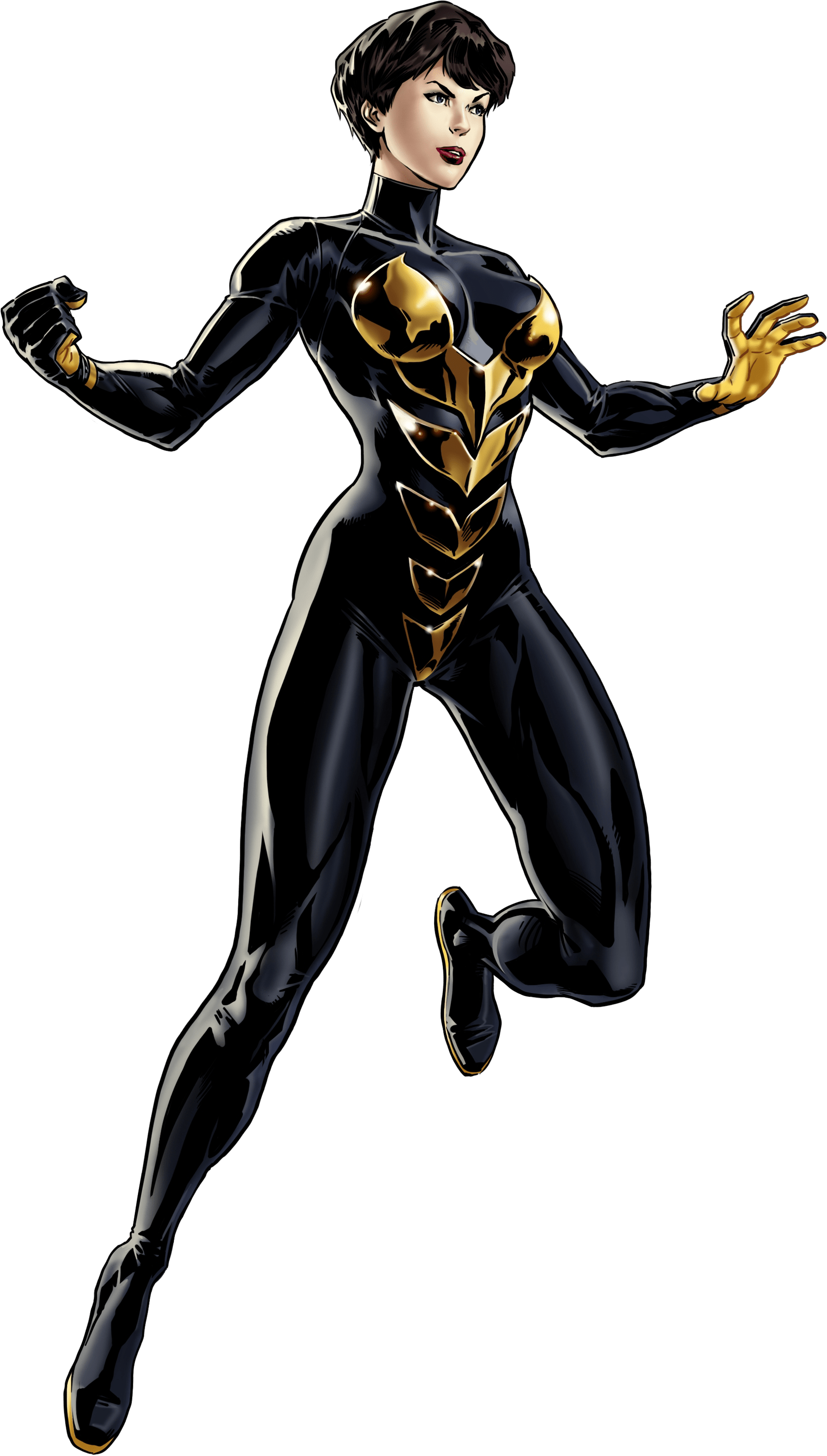 Wasp Marvel Character (1697x2988), Png Download
