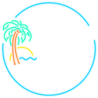 Drinks - Happy Hour Neon Png (400x400), Png Download