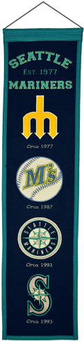Seattle Mariners Heritage Banner (500x500), Png Download