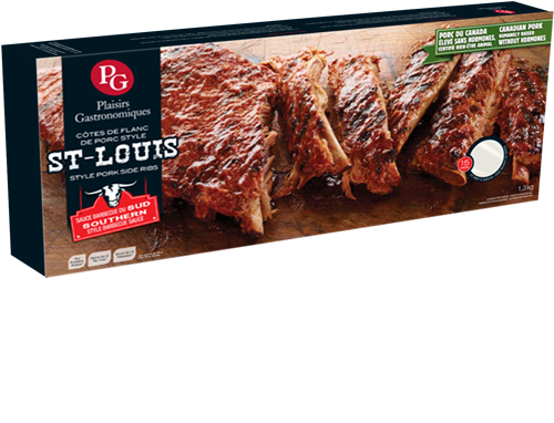 Cooked Meats ▷ St-louis Style Pork Side Ribs ▷ - Côtes Levées Plaisir Gastronomique (500x500), Png Download