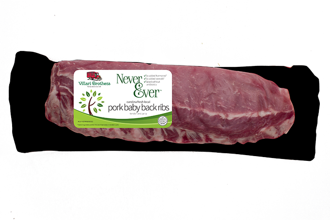 Baby Back Ribs - Go Green (680x456), Png Download