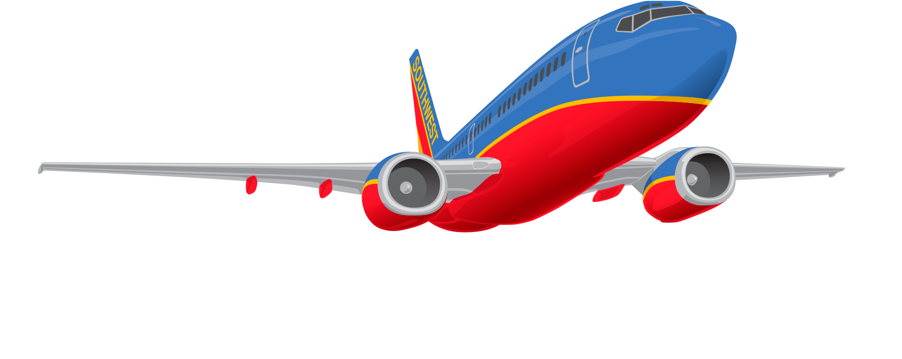 Southwest Airlines Says Technology Issues Have Delayed - Southwest Airline Vector File (2000x1500), Png Download