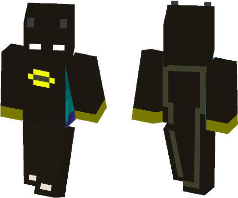 Batman - Minecraft Skin John Wick (584x497), Png Download