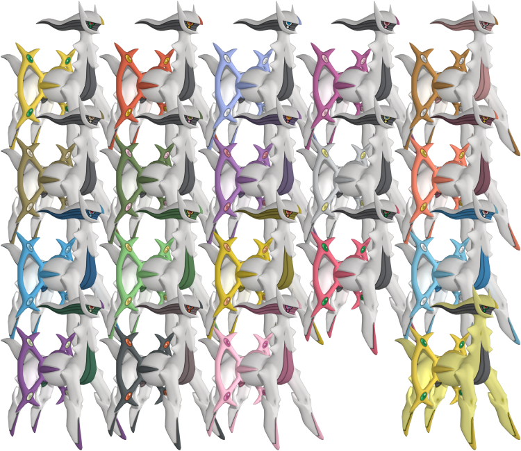Download Zip Archive - Arceus (750x650), Png Download