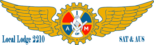 Iam Local - International Association Of Machinists And Aerospace (650x192), Png Download