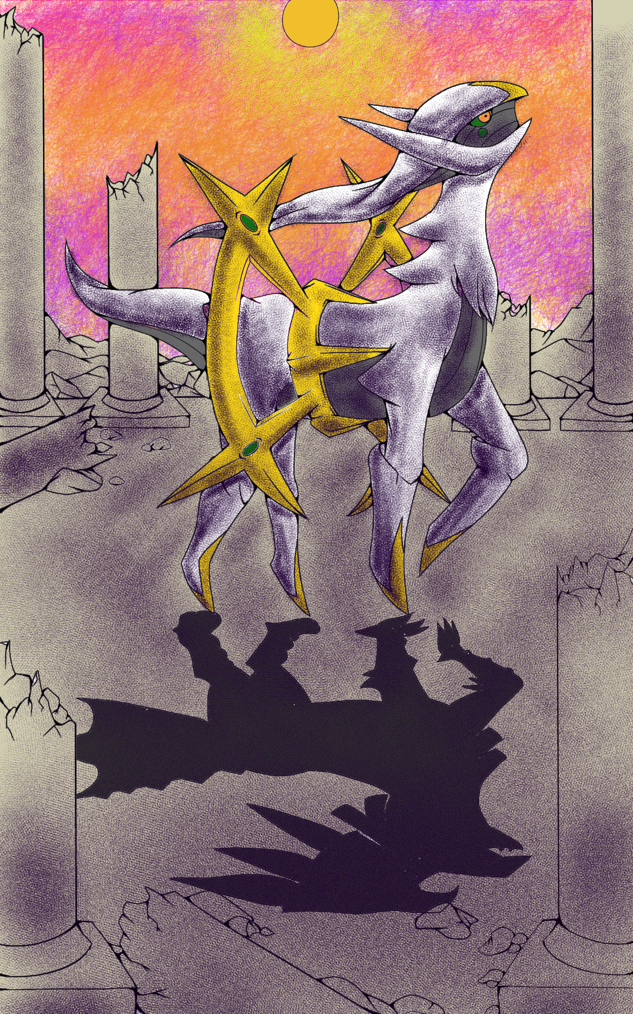 Collab Colored - Illustration (1280x2048), Png Download
