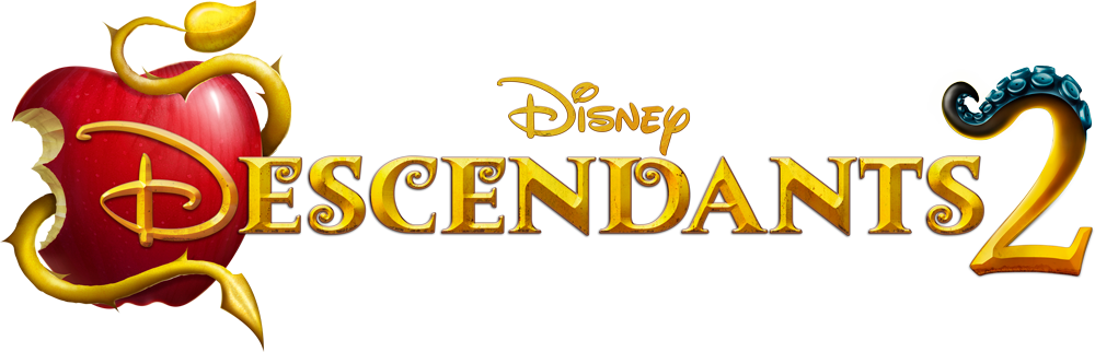 Disney Channel Contributor - Disney Descendants 2 Logo Png (1000x322), Png Download