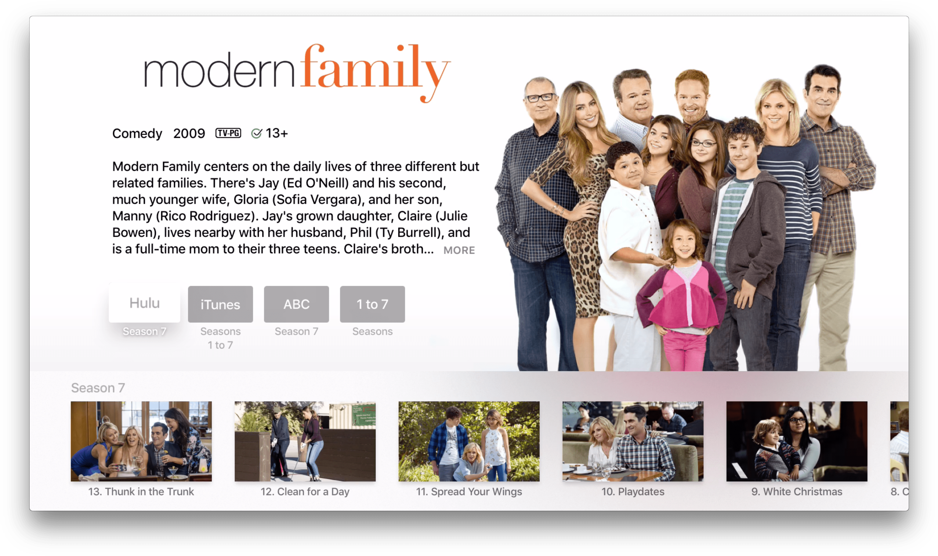Apple Adds Disney Channel Disney And Watch Abc To Universal - Modern Family: Seasons 1-6 Dvd | Buy Dvd Online (3104x1844), Png Download