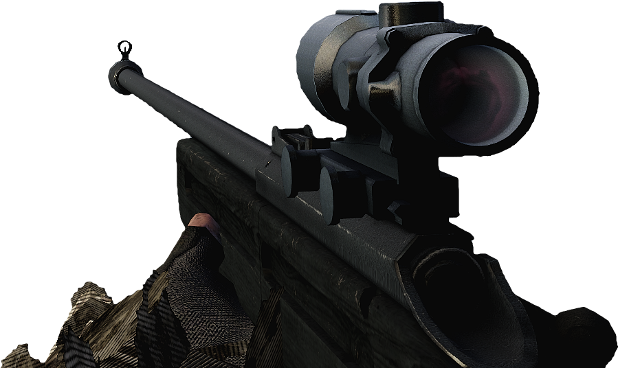 Rifle Scope Png - Cod Sniper Png Gif (898x549), Png Download