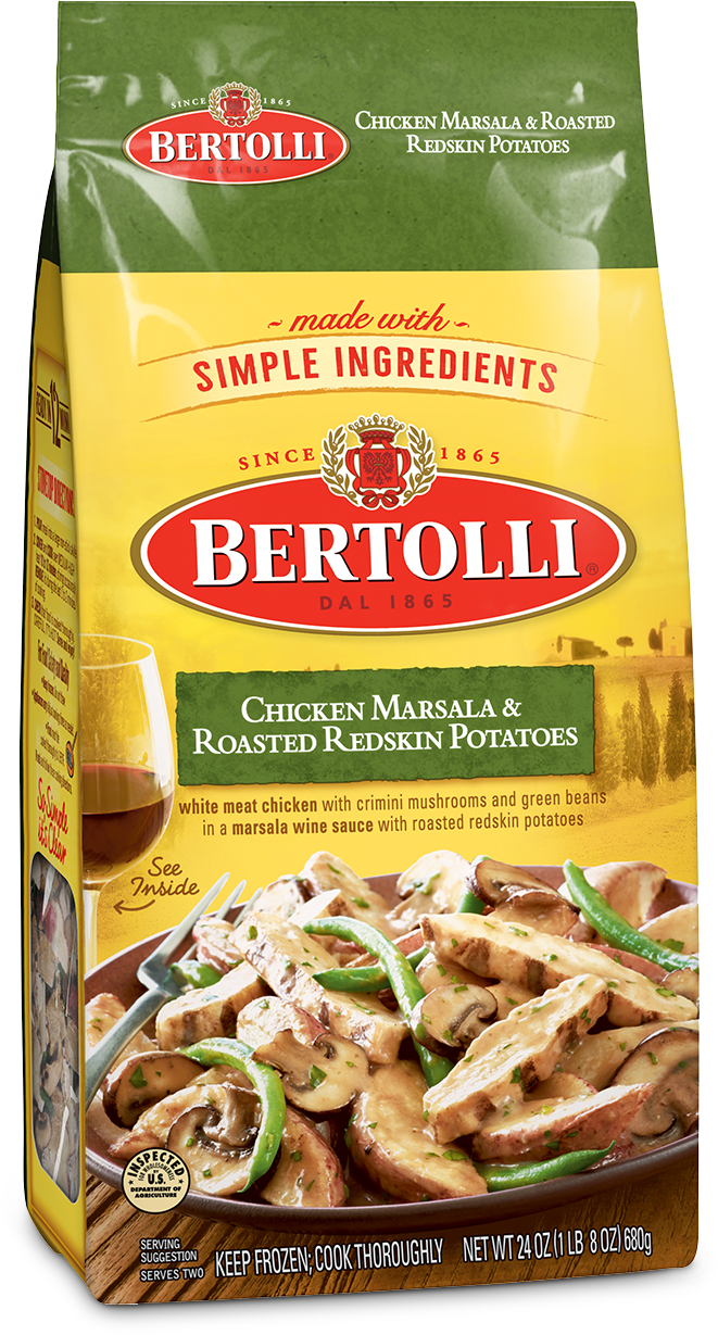 Download View Product Bertolli Chicken Marsala Roasted Redskin Potatoes Png Image With No Background Pngkey Com