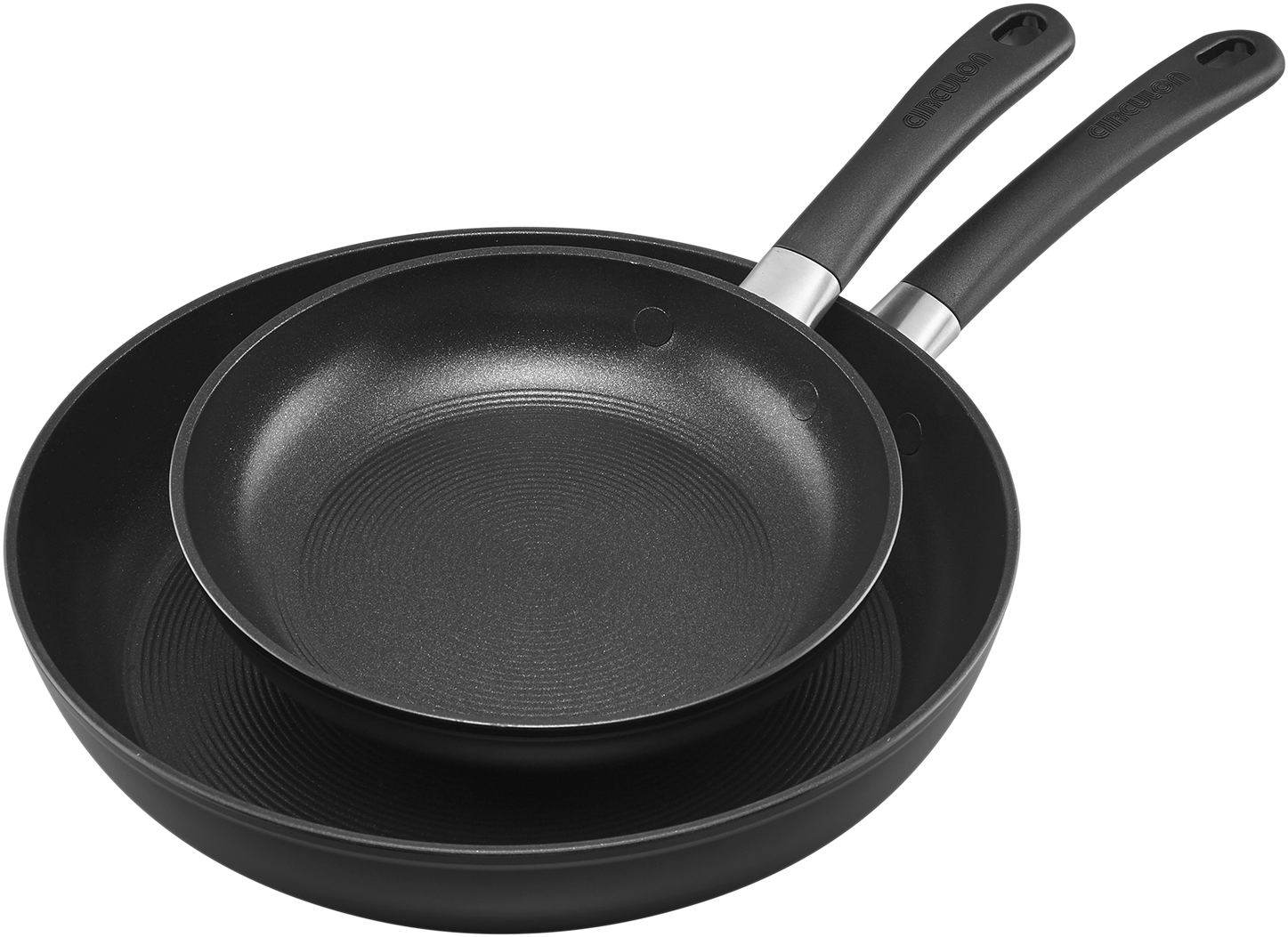 Circulon Ultimum Open French Skillet Twin Pack - Cast Iron Pan Pubg (1500x1500), Png Download