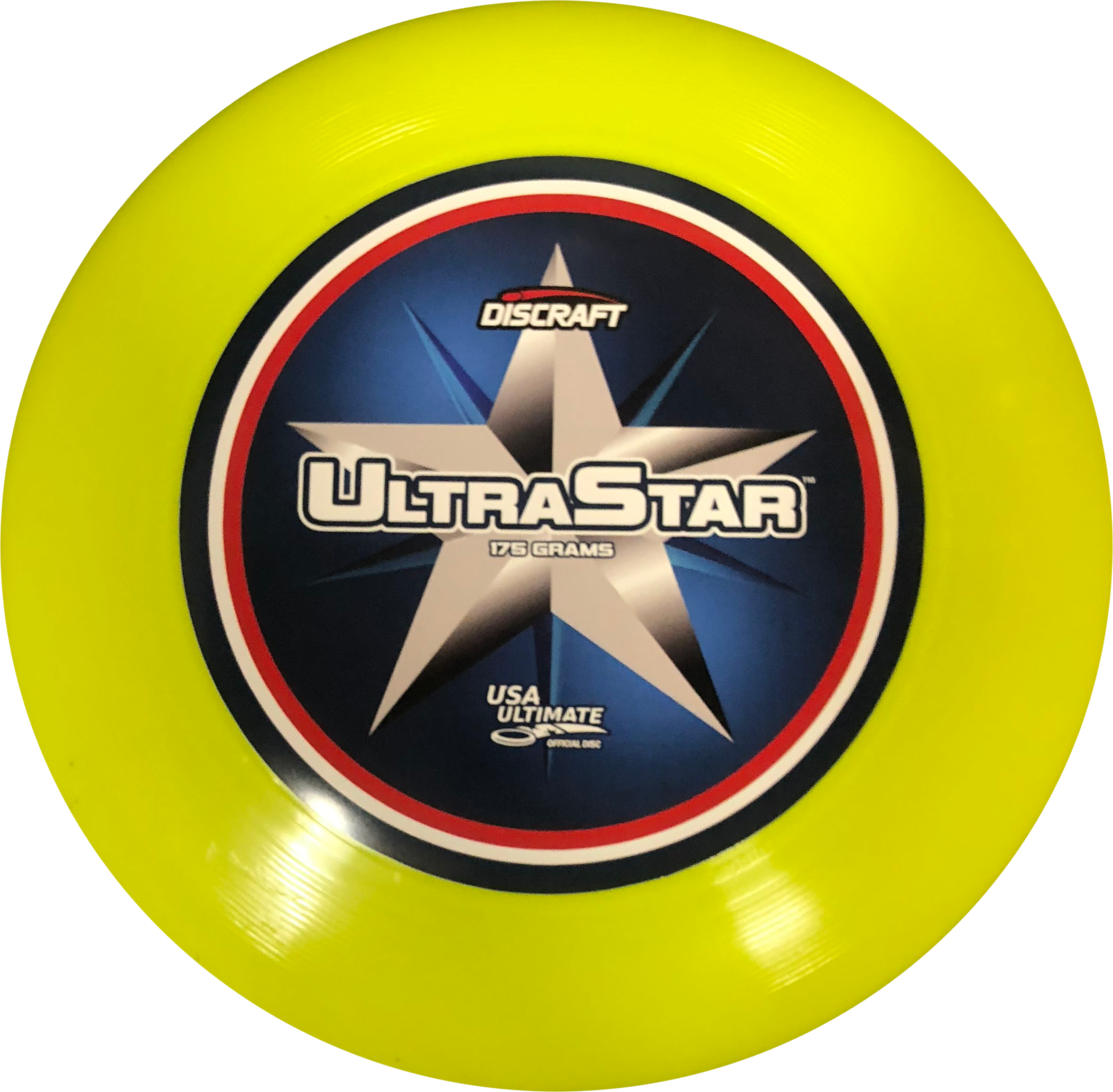 Supercolor Discraft Ultra Star Championship Ultimate - Discraft Ultra-star 175g Disc, Yellow (2346x2302), Png Download