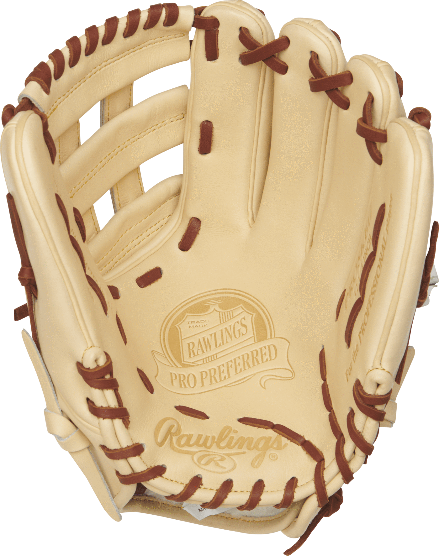 Rawlings - Black Rawlings Glove Pro Preferred (1400x1774), Png Download