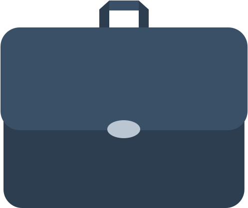 Briefcase (500x500), Png Download
