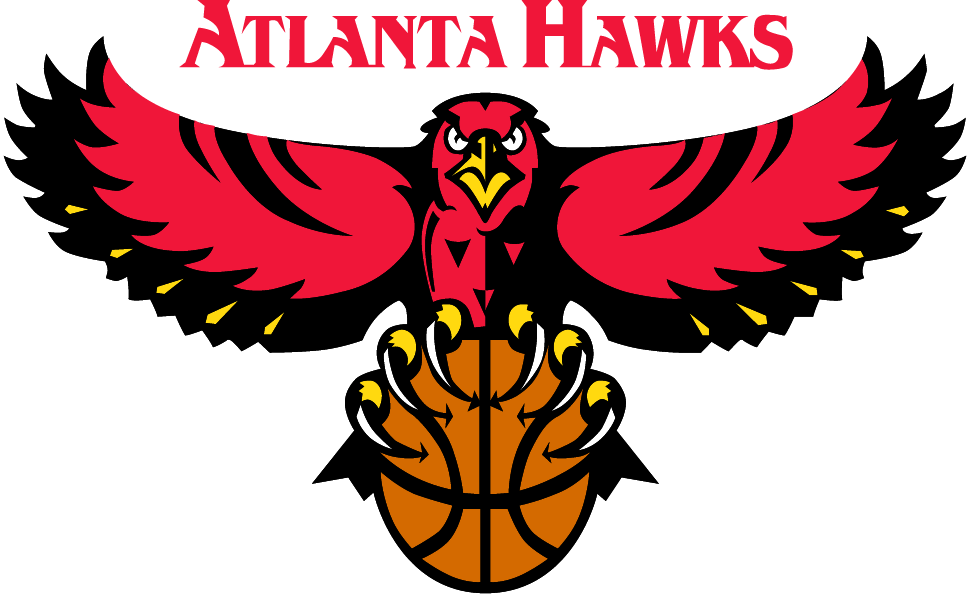 Share This Image - Atlanta Hawks Logo Vector (971x596), Png Download