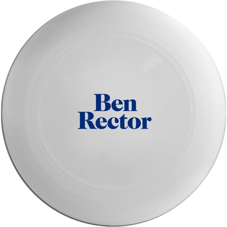 Ben Rector Frisbee - Ben Rector (1024x957), Png Download
