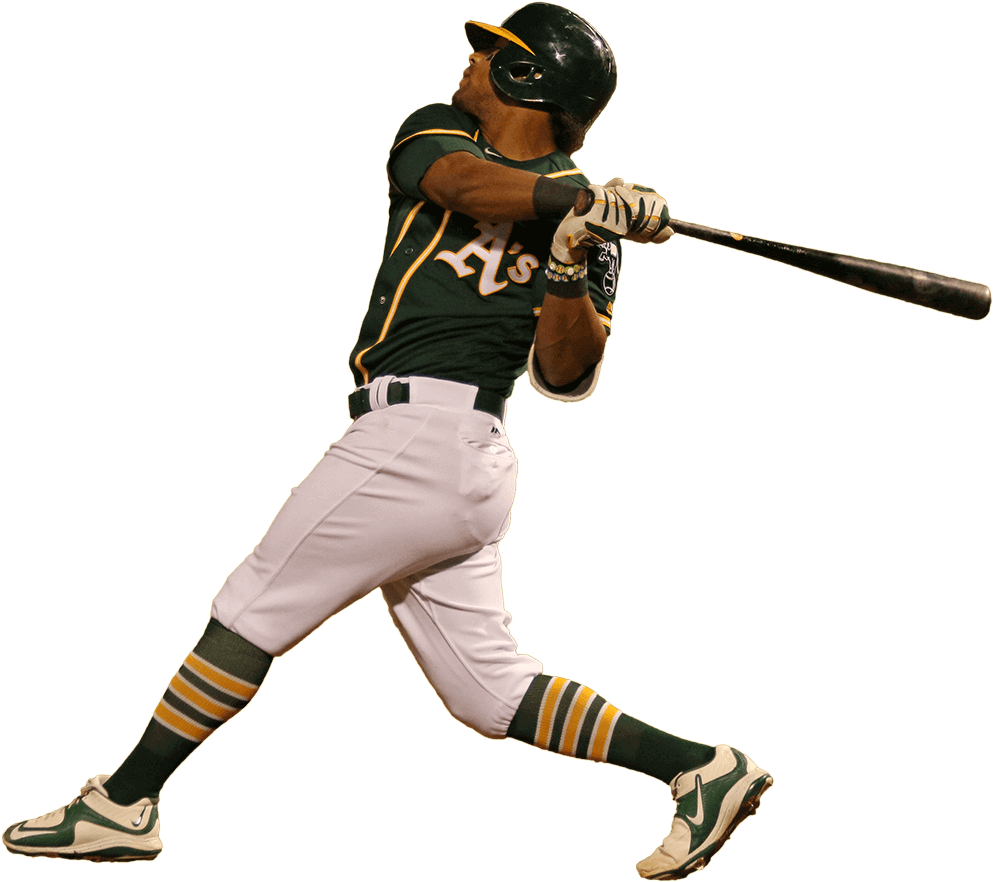 Khrush Davis - Oakland A's Player Png (1000x899), Png Download