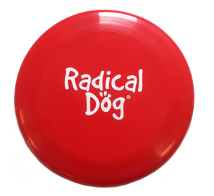 Radical Dog Frisbee (382x415), Png Download