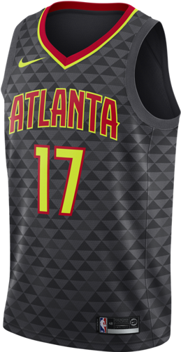 Atlanta Hawks Nike Icon Edition Swingman Nba Jersey - Trae Young Jersey Hawks (500x500), Png Download