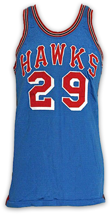 Atlanta Hawks - Atlanta Hawks 1972 Jersey (300x450), Png Download