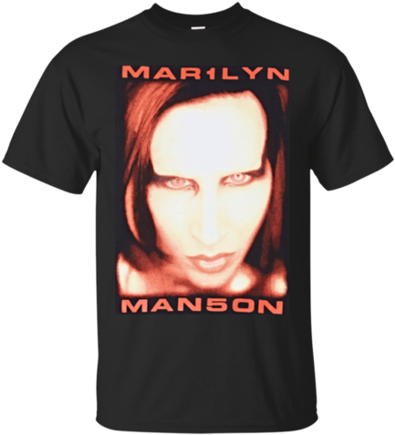 Download Justin Bieber Marilyn Manson T-shirt - Marilyn Manson Bieber T ...