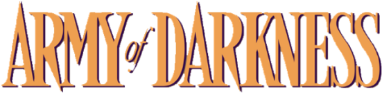 Army Of Darkness - Army Of Darkness Logo (600x253), Png Download