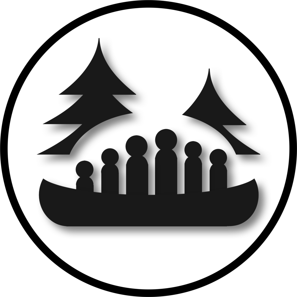Where The Wild Things Are Silhouette Png (1000x1000), Png Download