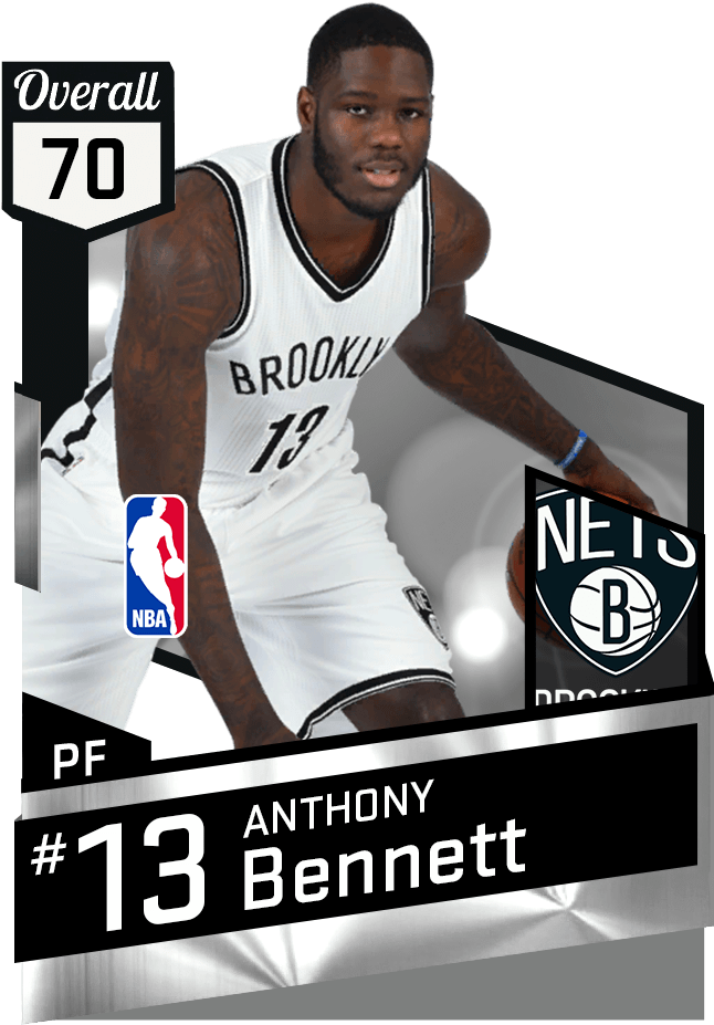 Anthony Bennett - Anthony Bennett Nba 2k17 (651x941), Png Download