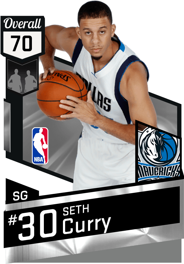 Seth Curry - Seth Curry Nba 2k17 (651x941), Png Download
