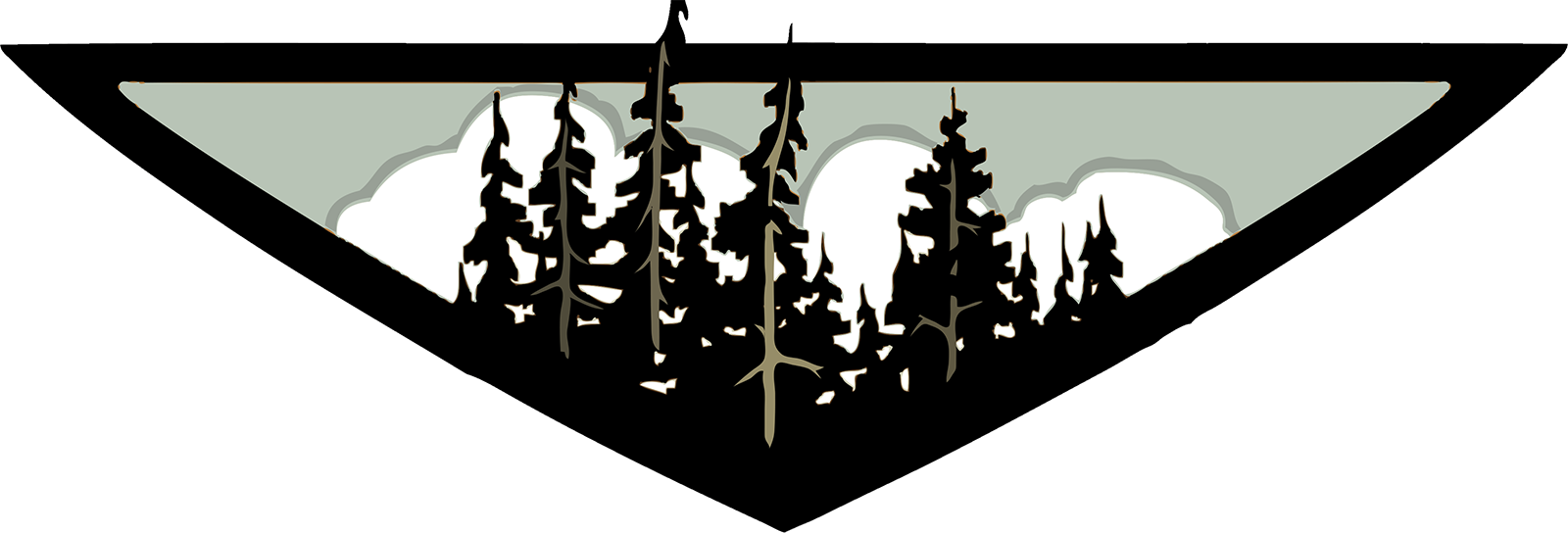 Arrow - Black And White (1600x544), Png Download