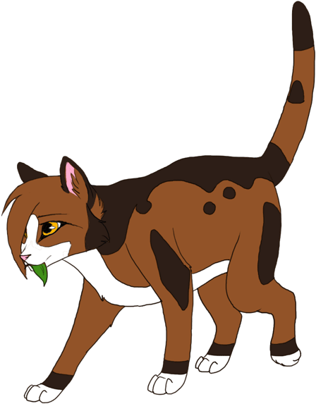 Ember-blaze » Studios I Curate - Warrior Cats Spottedleaf Gif (600x627), Png Download