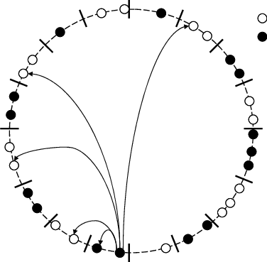 Finger And Successor Pointers - Gold (376x369), Png Download