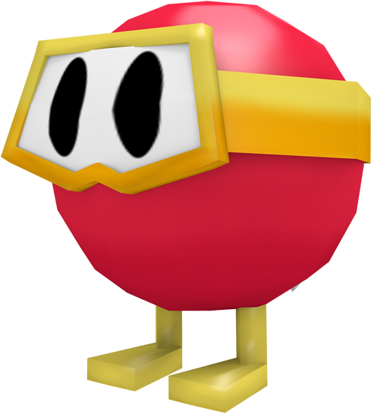Download Zip Archive - Dig Dug Pooka (750x650), Png Download