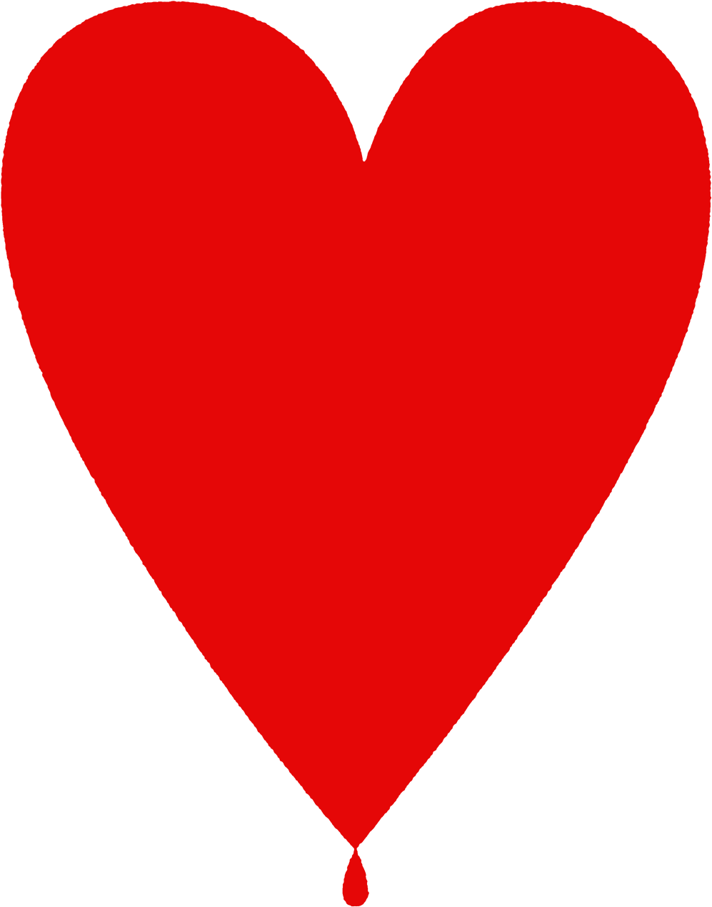 Love Heart (1051x1340), Png Download