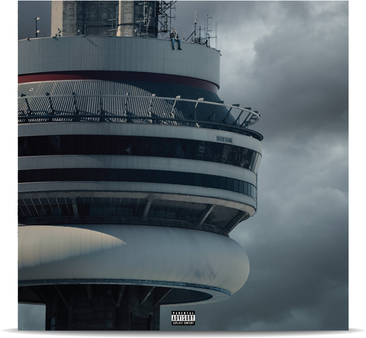 Double Tap To Zoom - Drake Views Vinyl Record (1000x1000), Png Download