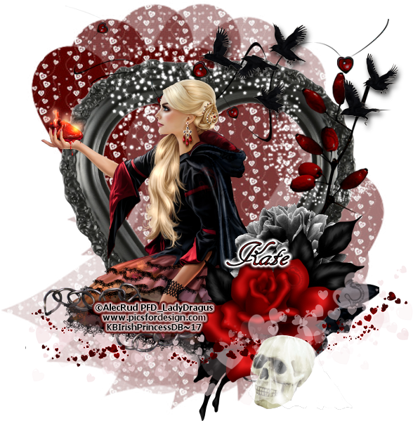 Bleeding Heart Clusters - Illustration (725x725), Png Download